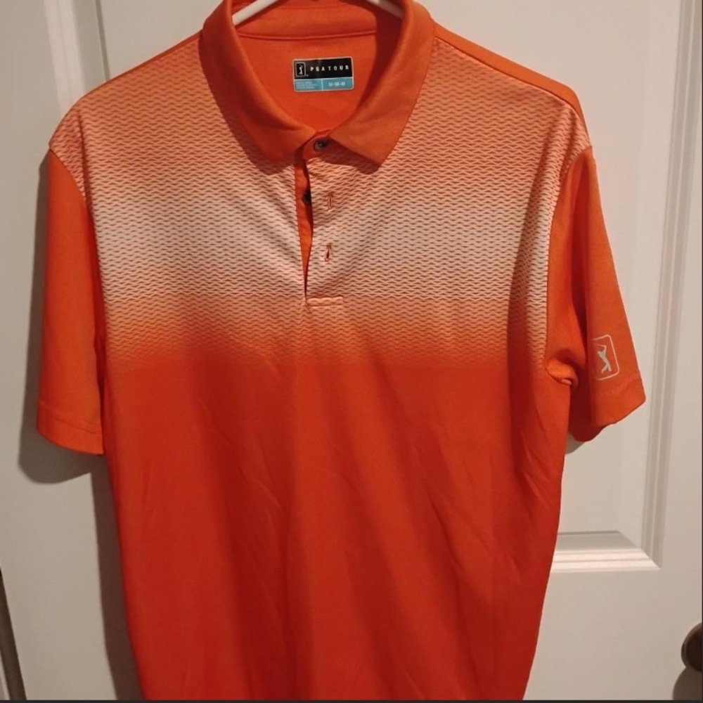 Callaway Men's Orange Polo Shirt
